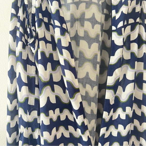 Tory Burch Windwell Midi Dress Cover-up Navy Blue, Beach Cruise Size XS - Picture 10 of 10